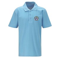 St Mary's Primary Sky Blue Polo Shirt 